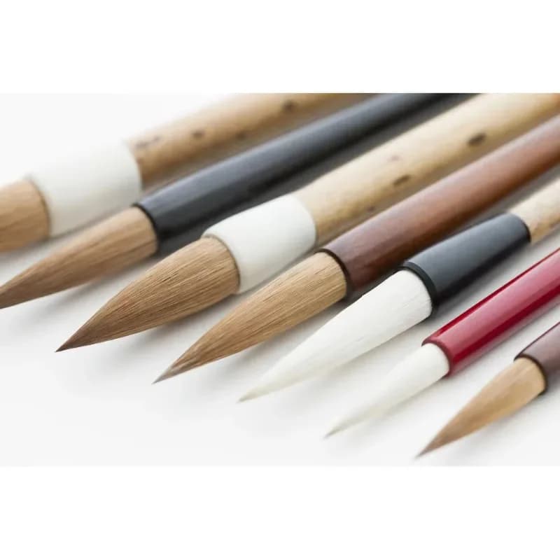 Calligraphy brush Chinese painting set School art painting supply wholesale stationery soft calligraphy brush ink pen