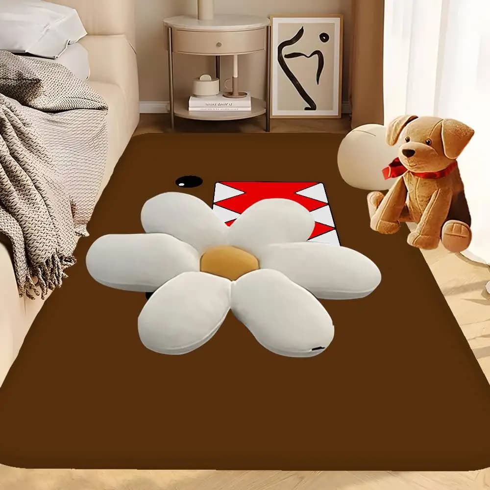 D-Domo-kun Japan Door Mat Nordic Style Bedroom Living Room Doormat Home Balcony Anti-Slip Alfombra