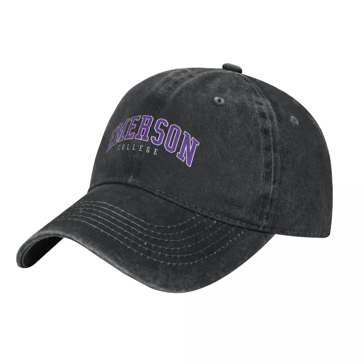 Emerson - College Font Curved Baseball Cap Kids Hat luxury woman cap Wild Ball Hat Golf Cap Men's Hats Women's