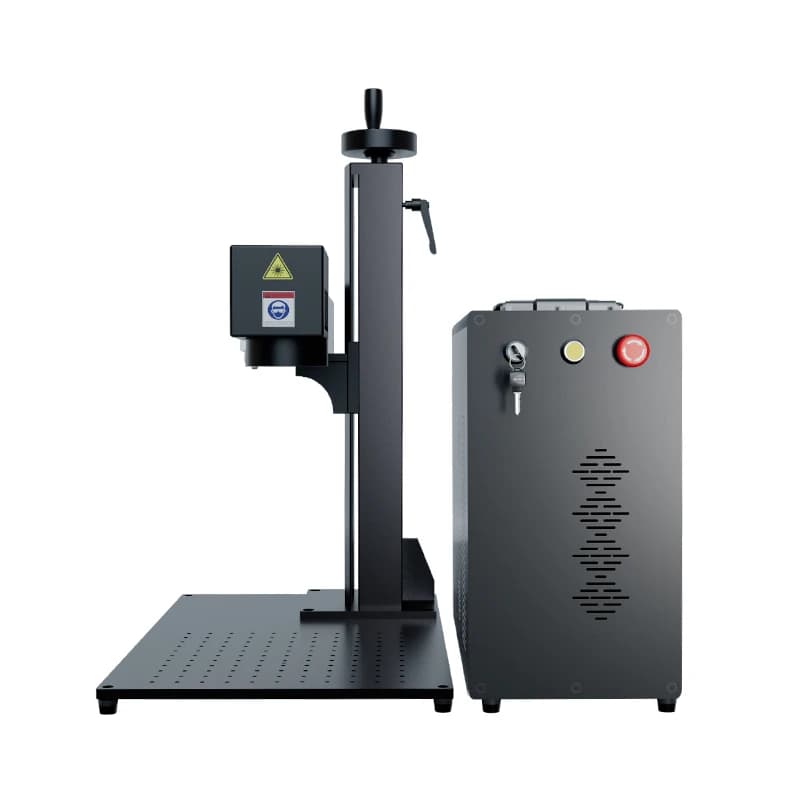 High precision mini portable laser machine for metal engraving, DIY fiber laser marking machine for metal
