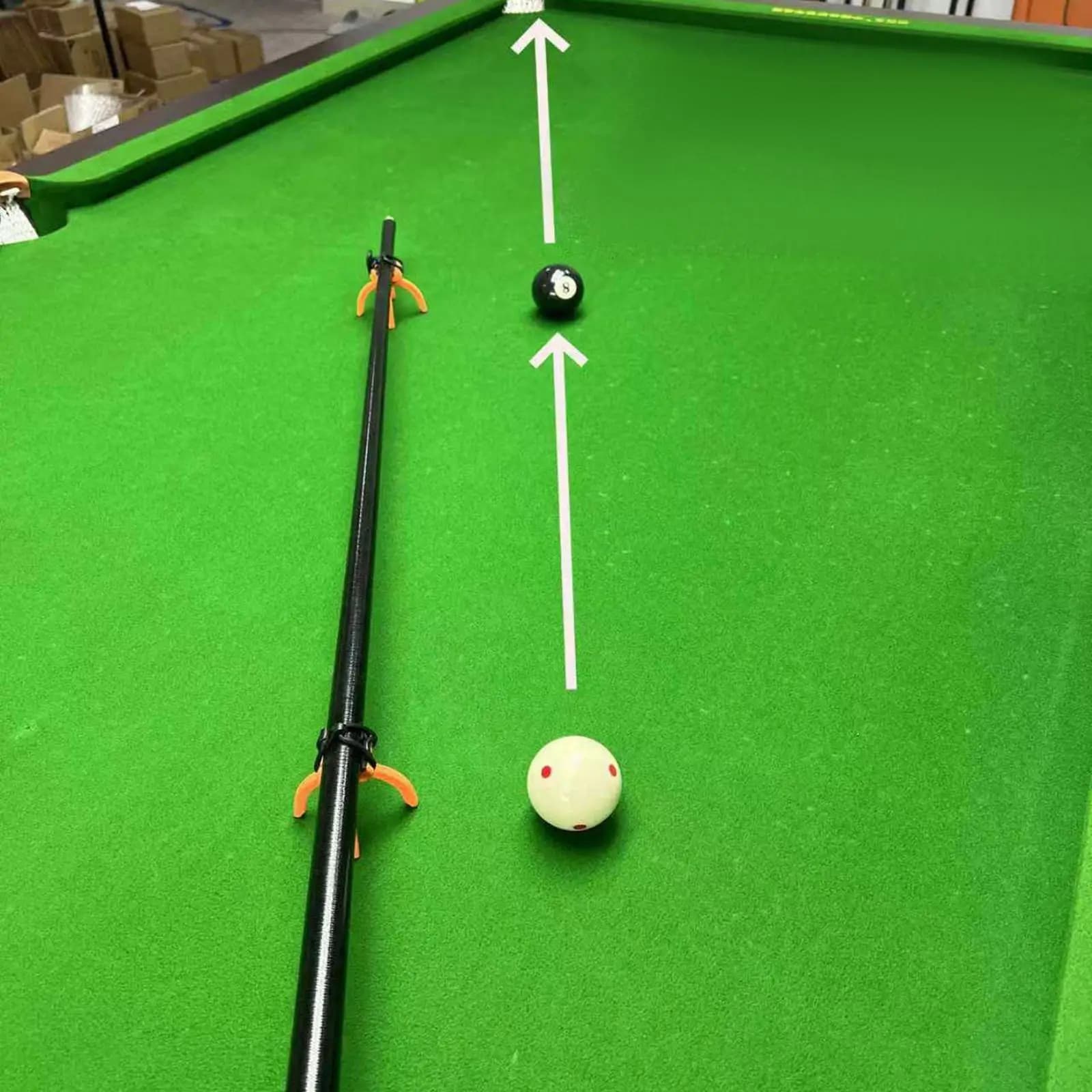 Easy Cue Ball Placement Convenient Snooker Rack Compact Pool Ball Rack Tool for Billiard Practice and Setup