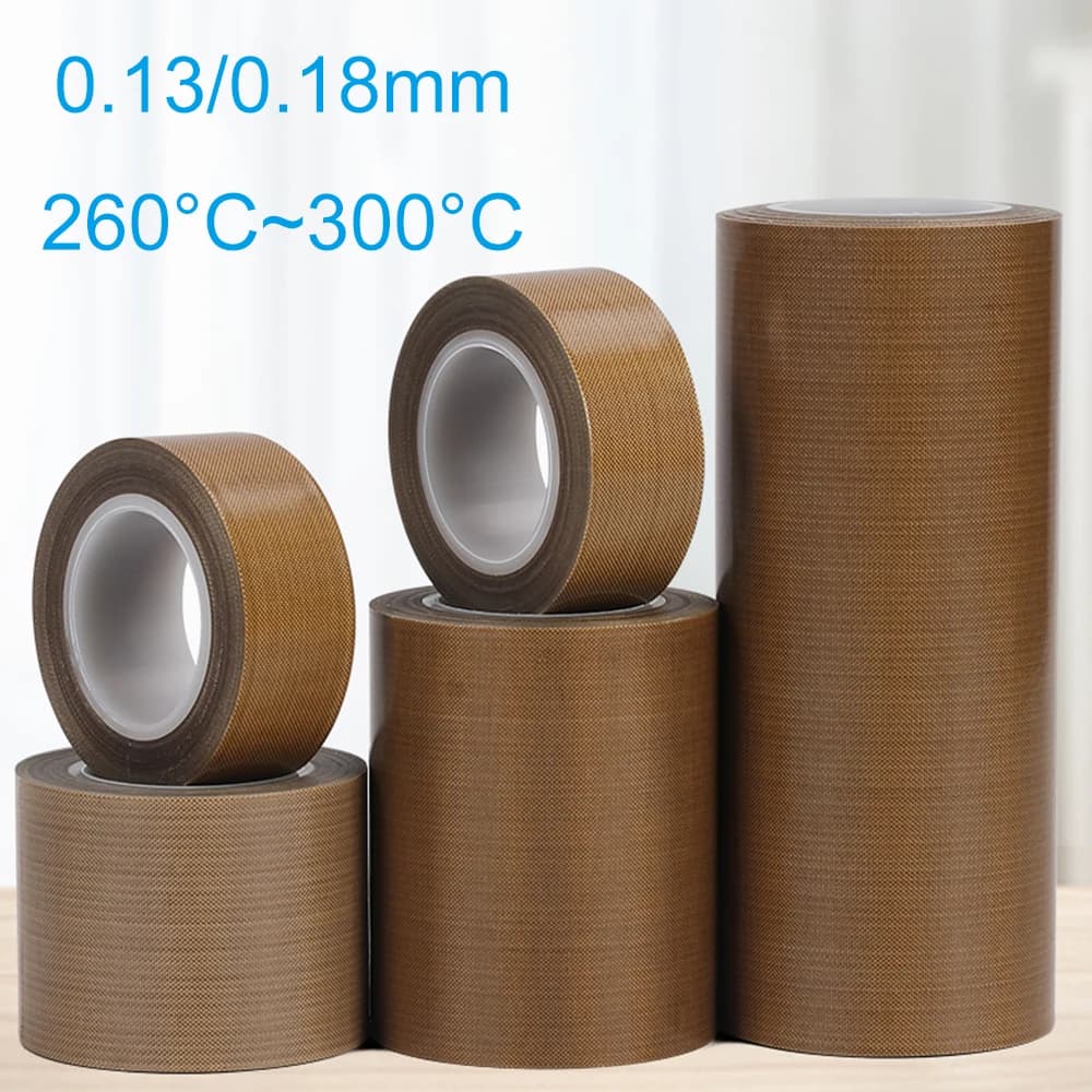 Macchina per sigillare l'isolamento termico del panno nastro in PTFE nastro adesivo resistente alle alte Temperature da 300 gradi 0.13/0.18mm di spessore 1 pz