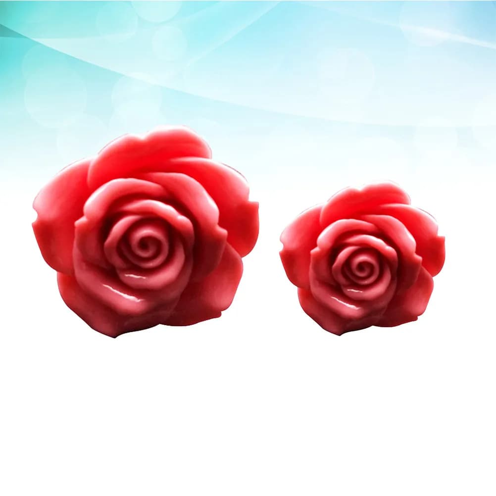 1 Perfume Clip Paio for Rose Shape Auto, Solid Diffuser, Dashboard Decoration, Mini Deodorant for Auto, Antistress Gift