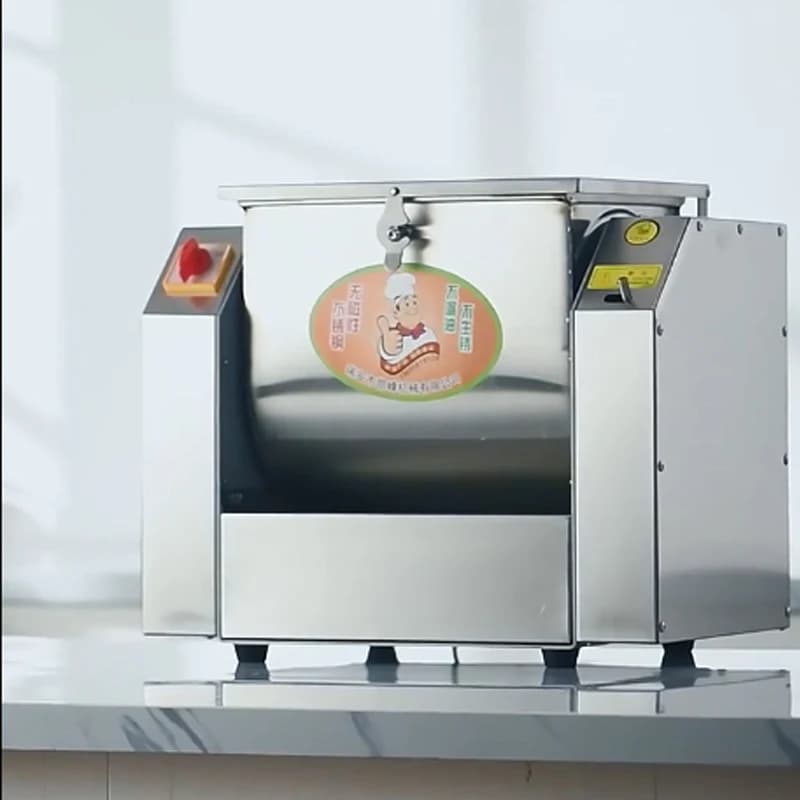 Impastatrice automatica commerciale per uso domestico Impastatrice per farina da 15 kg Impastatrice per mescolare la macchina per pasta Impastatrice