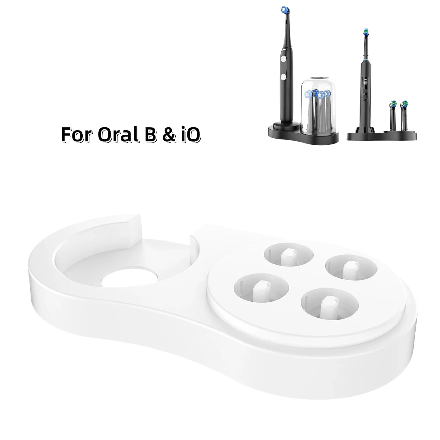 Oral B and iO series electric toothbrush holder, Oral B electric toothbrush head support