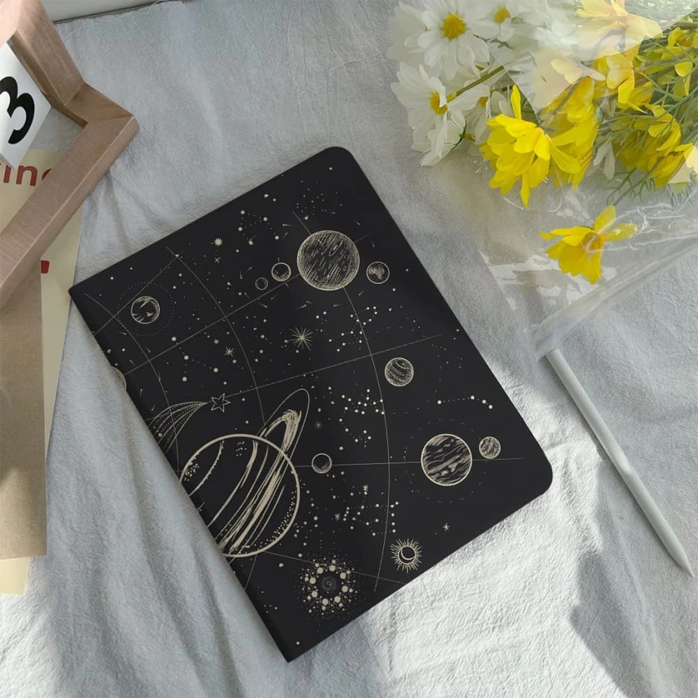 Star Space Planet con portamatite custodia Funda per nuovo iPad Air 5th 4th 10.9 iPad Pro 11 10.2 8 9th Air3 pro10.5 10th 2022 Case