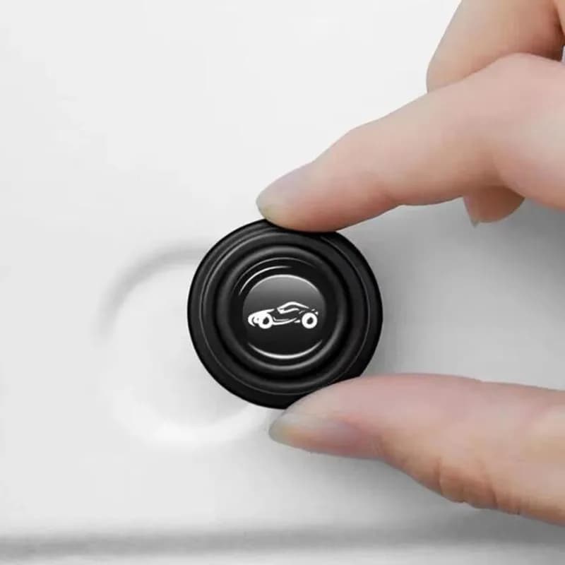 Universal Car Door Anti-Noise Buffer Pads, Rubber Shock Absorber Stoppers for All Vehicle Doors & Trunk