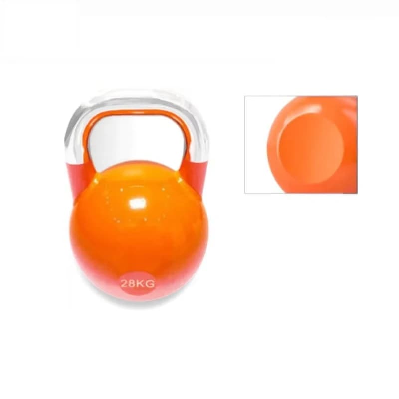 Kettlebell da Competizione 2026 in Offerta Speciale, Attrezzatura Fitness Unisex Eco-Friendly per Allenamento di Potenza 4-32kg
