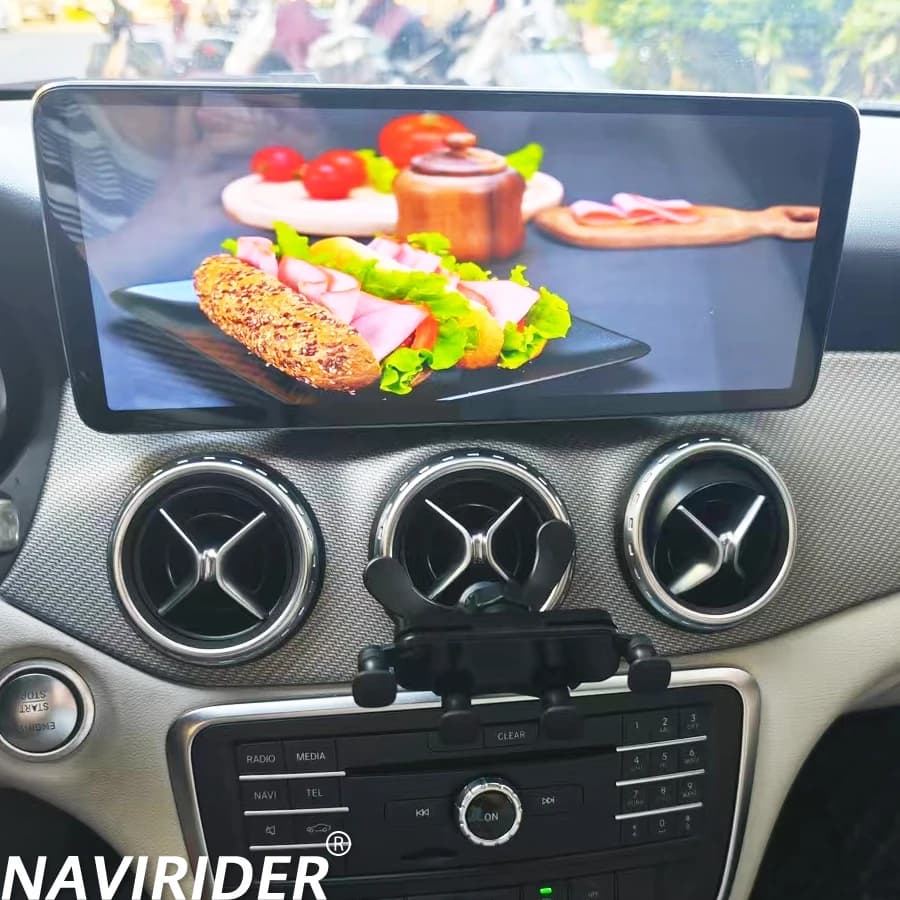 Schermo da 12.8 pollici per Benz Serie A200 A220 A250 A45 W176 2017 2400x960P Android Car Multimedia Video Player Stereo GPS CarPlay