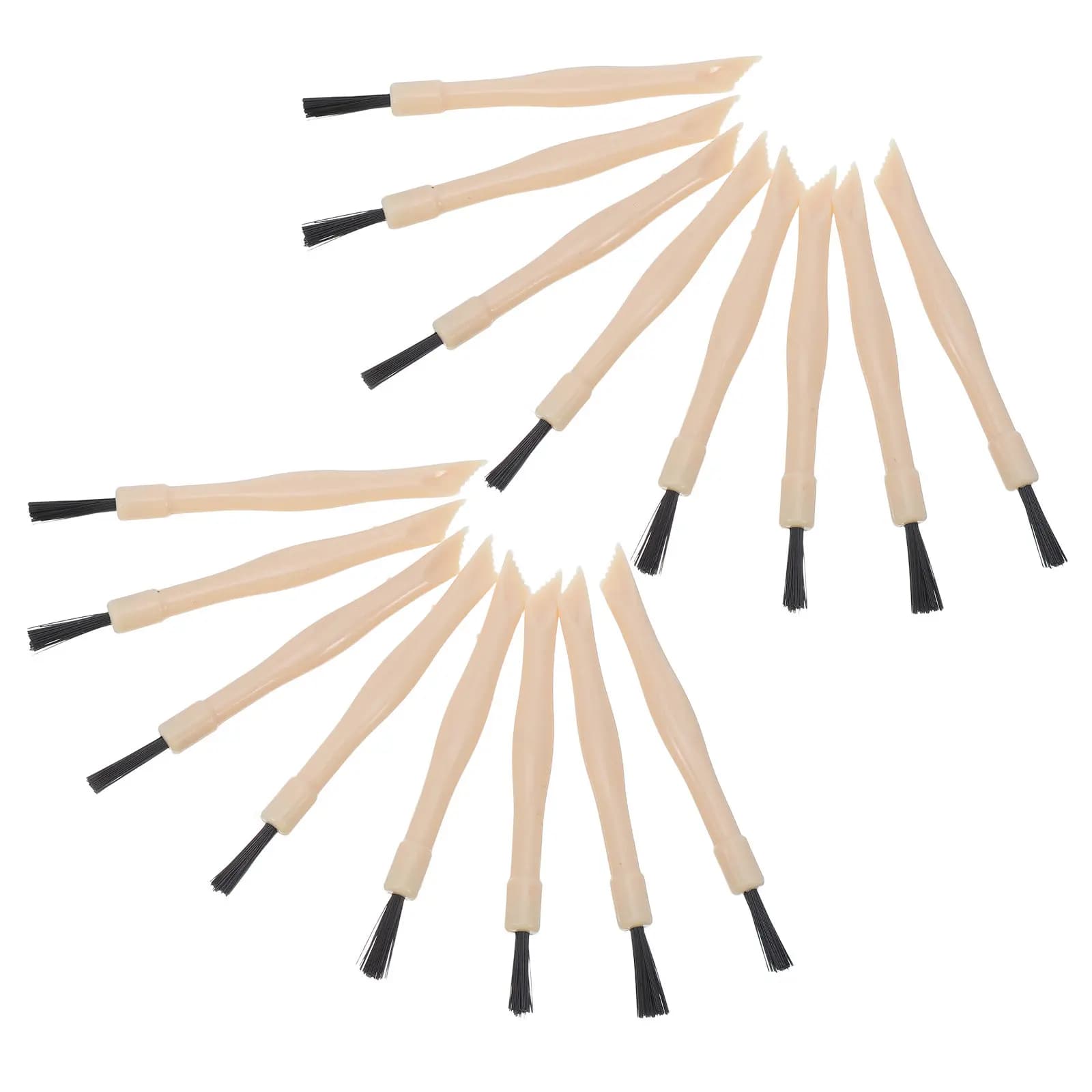 Kit of 50 Mini Kids Scavo Tools - Set of Precision Brushes and Scalpels for Dinosaurs Shield Kit, Archaeology and Gemmology Learning
