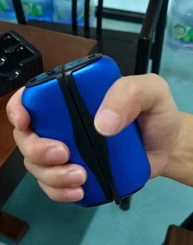 Scaldamani magnetico con ricarica USB, scaldamani autoriscaldante di tipo diviso, comodo power bank