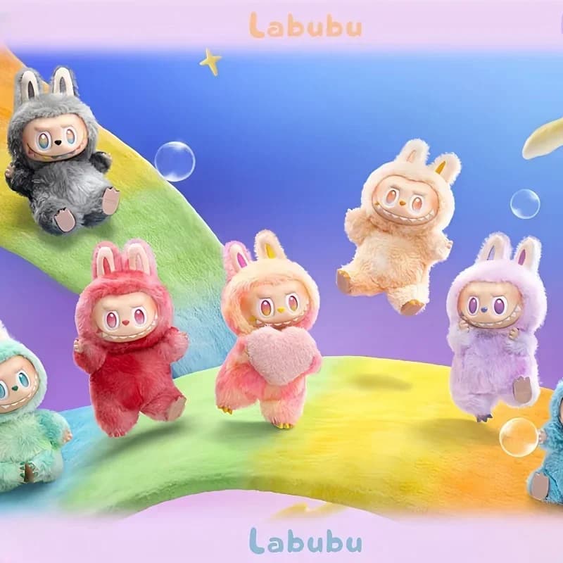 LABUBU 3.0 Big into Energy Vinyl Plush Blind Box POP MART Guess Bag Statuetta da Collezione Carina Scatola a Sorpresa Regalo di Natale