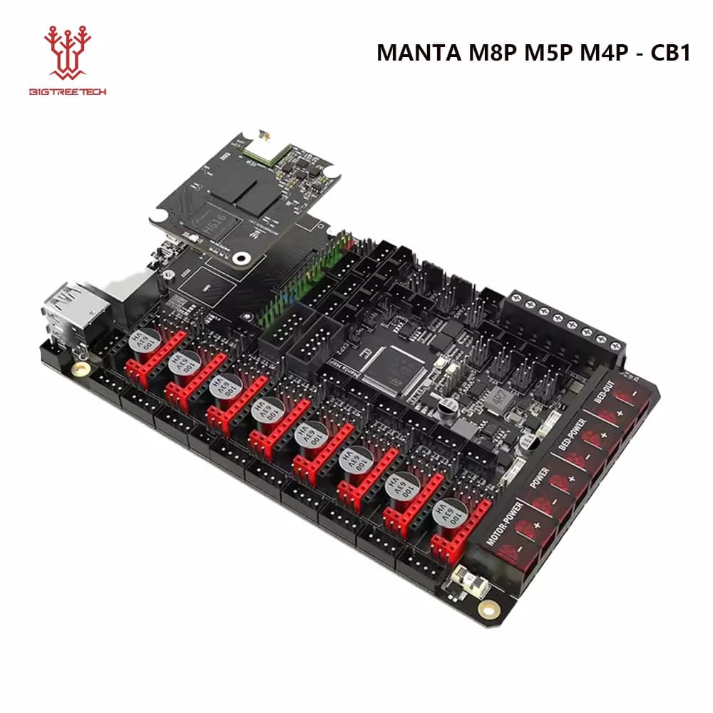 BIGTREETECH MANTA M8P M5P M4P Motherboard 32bit Klipper Marlin VS Raspberry Pi CM4 for Voron Ender 3 3 3D Printer Control Board