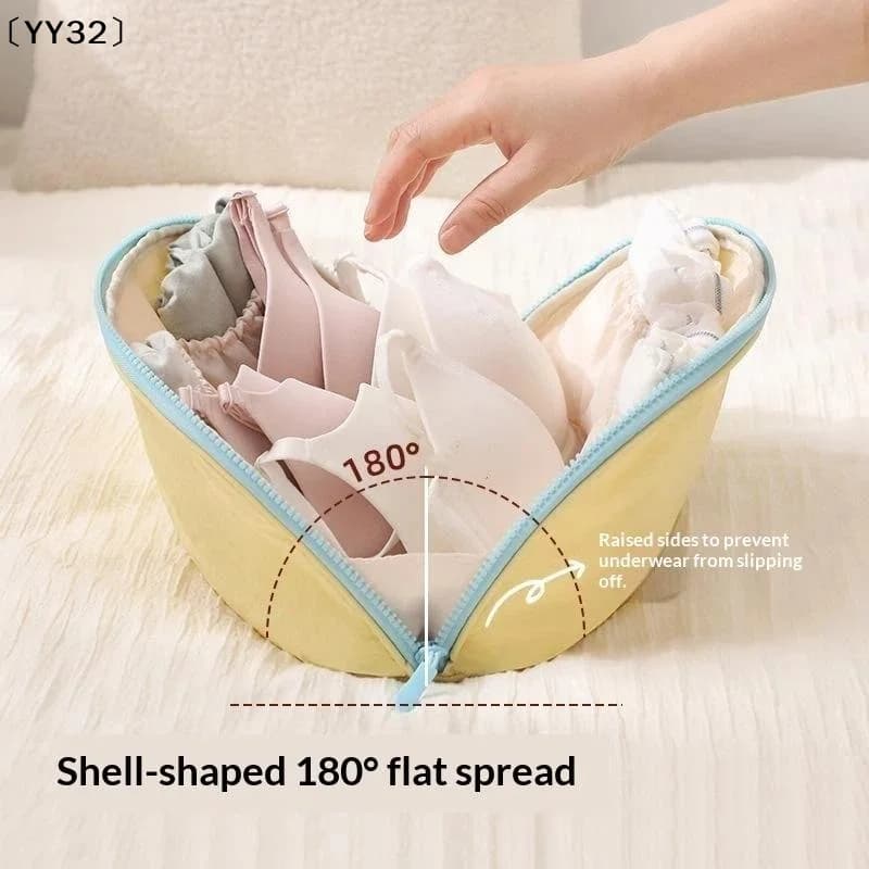 1Pcs Three-in-One Compression Function Clothing Storage Bag Lightweight Portable Multi-purpose Underwear Storage Bag〔YY32〕
