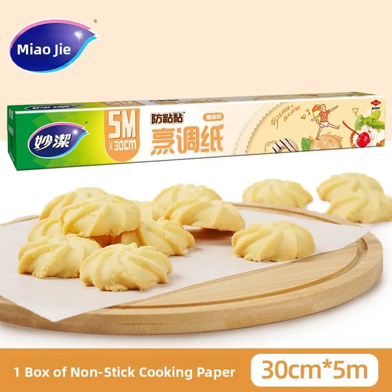 Miaojie Silicone Oven Paper, Kitchen Tools, BBQ and Air Fryer, Domestic Use