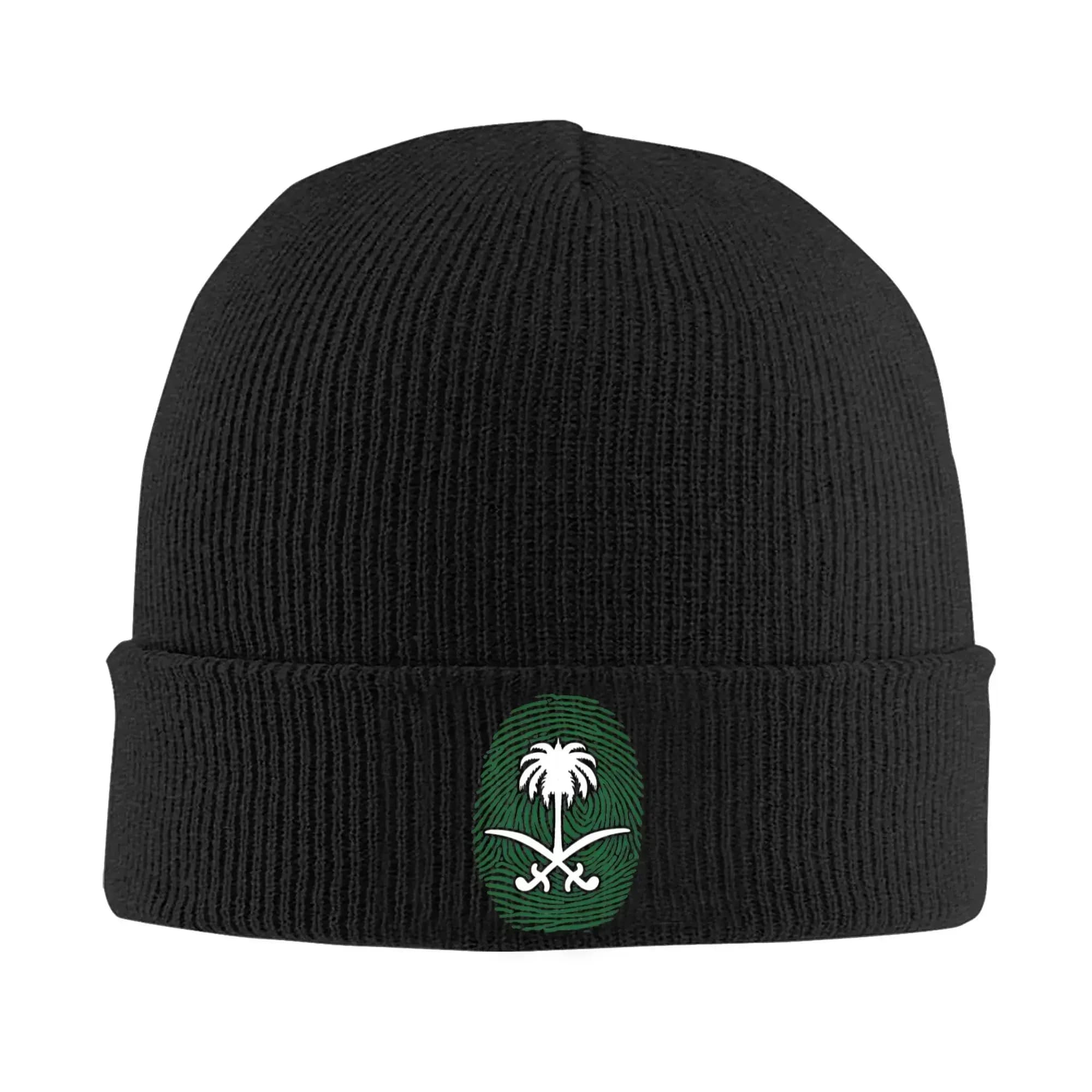 Regno dell'Arabia Saudita KSA Flag Cappello lavorato a maglia Berretti Cappello invernale Caldo berretto unisex per la festa nazionale di strada per uomini e donne Regali