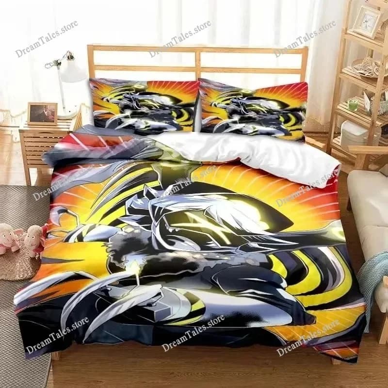 Set di Biancheria da Letto Anime Murder Drones, Copripiumino e Federe, Set per Camera da Letto Singola, Matrimoniale o King Size, Regalo di Lusso