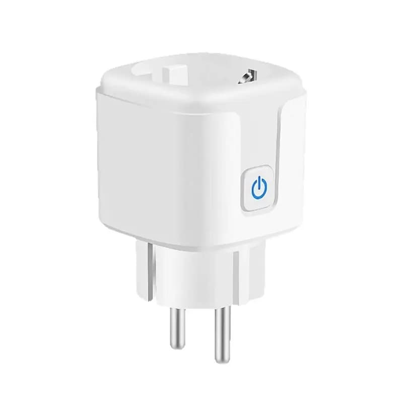 ABUN-Tuya Wifi Smart Plug 16A EU Socket With Power Monitoring EU Plug