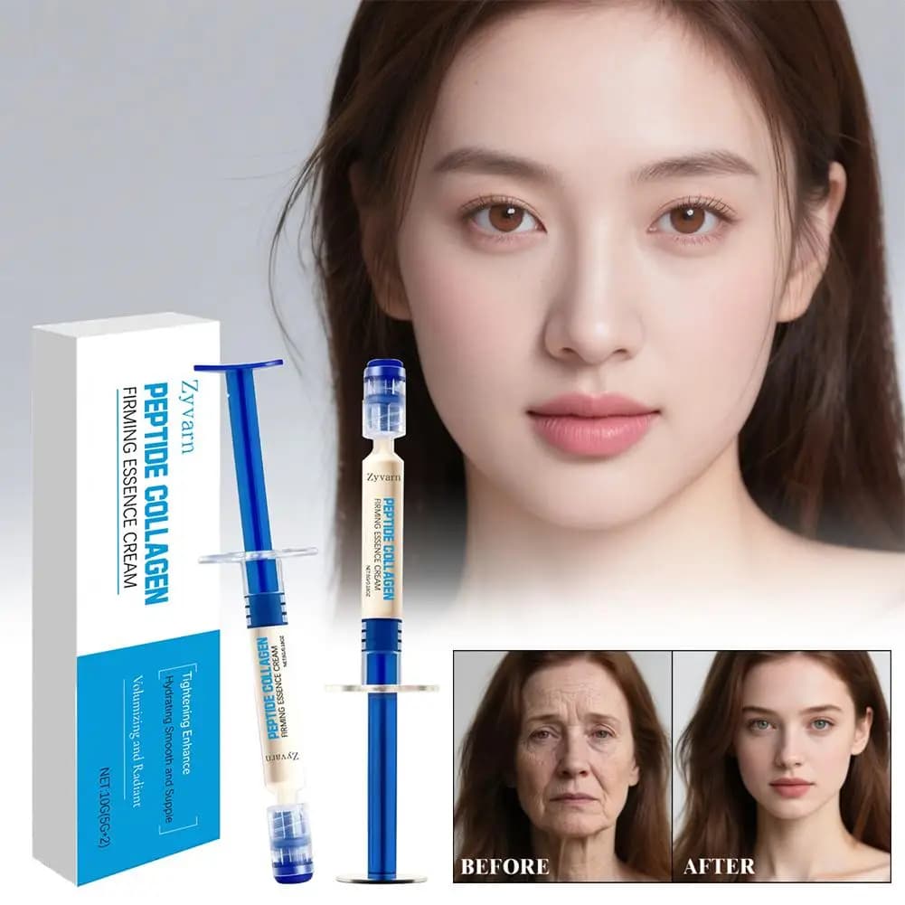 5ml *2pz 1 Pack Peptidic Collagen Essence Enhances Anti-wrinkle Skin Elasticity Reduces Long Life Hydrating Lines