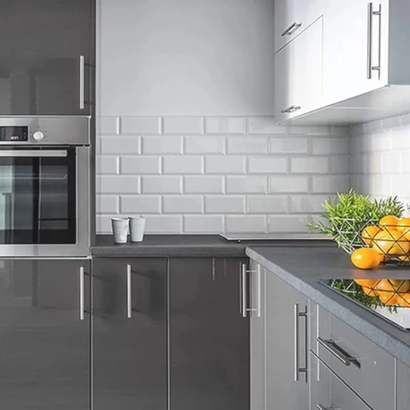 Maniglia moderna per porta da cucina in acciaio inossidabile, maniglia per barra a T, manopole per mobili, maniglia per armadio, cassetto per mobili