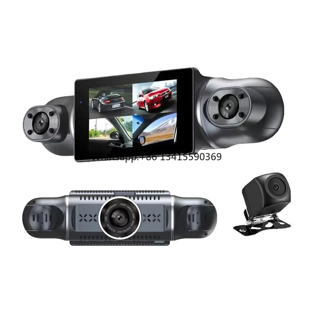 3 pollici 4 camer FHD1080P Dashcam per auto N300 Wifi Videoregistratore GPS 24H Parcheggio Monior G-sensor Registrazione in loop