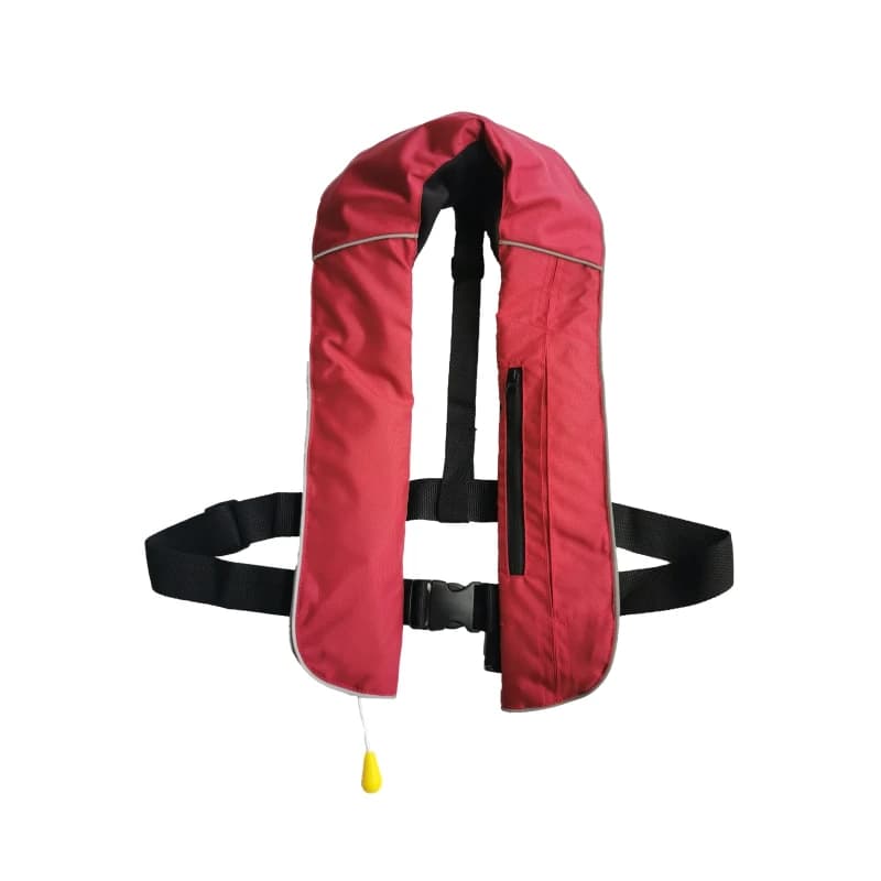 Giubbotto di salvataggio gonfiabile Pro-Auto con tasca, giubbotto di salvataggio marino approvato SOLAS, manuale PFD150N per il surf, certificato EN396
