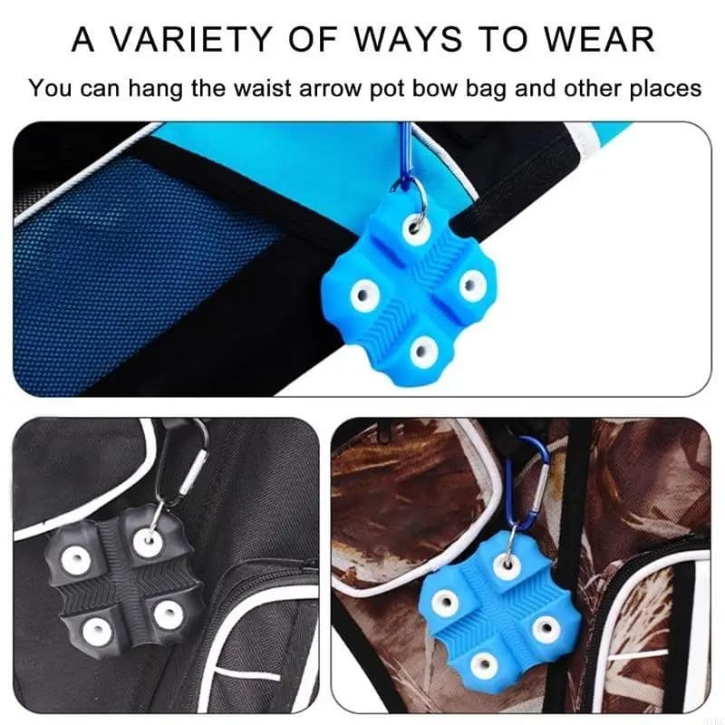 Archerys Arrows Puller Gripper with Belt Clip Targets Remover Hand Protector
