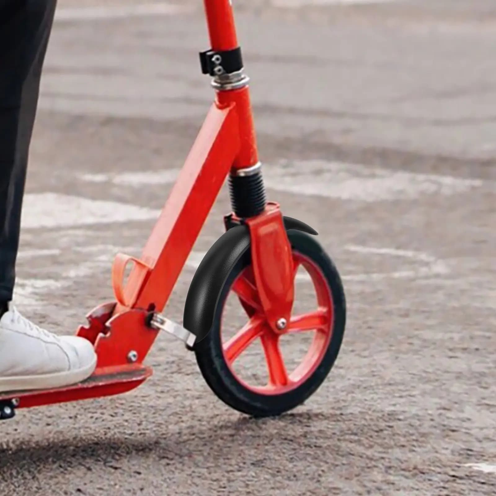 Set di Supporto per Parafango Anteriore per Scooter Elettrici, Parte di Ricambio Robusta e Facile da Installare