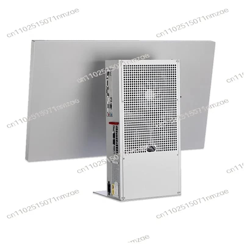 ITX Aluminum Alloy All In One Computer Case DIY Monitor Stand Integrated Display Frame