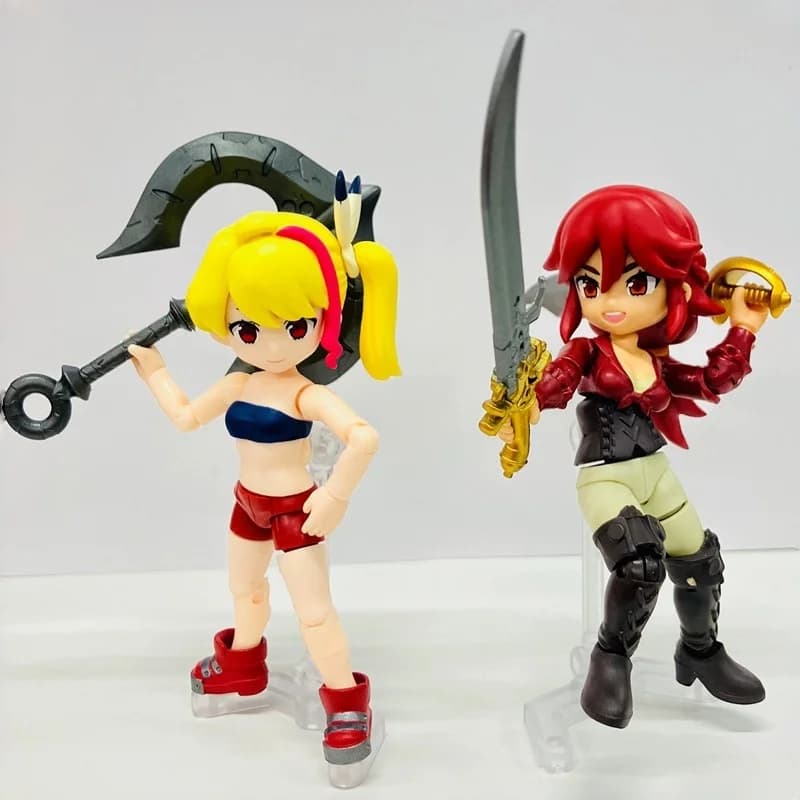 New In Stock Mini Poseable Action Figure Sci-Fi Female Collectible Model Desk Decor Birthday Gift For Collectors Fans gift