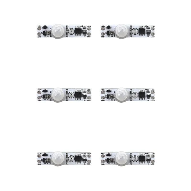 Modulo Interruttore Sensore di Movimento PIR A37T-6X DC 5-24V 12V, Rilevatore di Movimento Umano, Modulo Controllore Interruttore