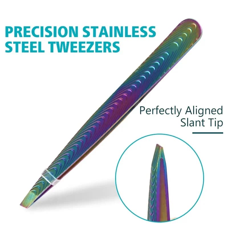 For Face Lash Makeup Tools Women Professional Stainless Hair Plucker Eyebrow Tweezer Brow Beard Eyelash Trimmer Men Removal Clip