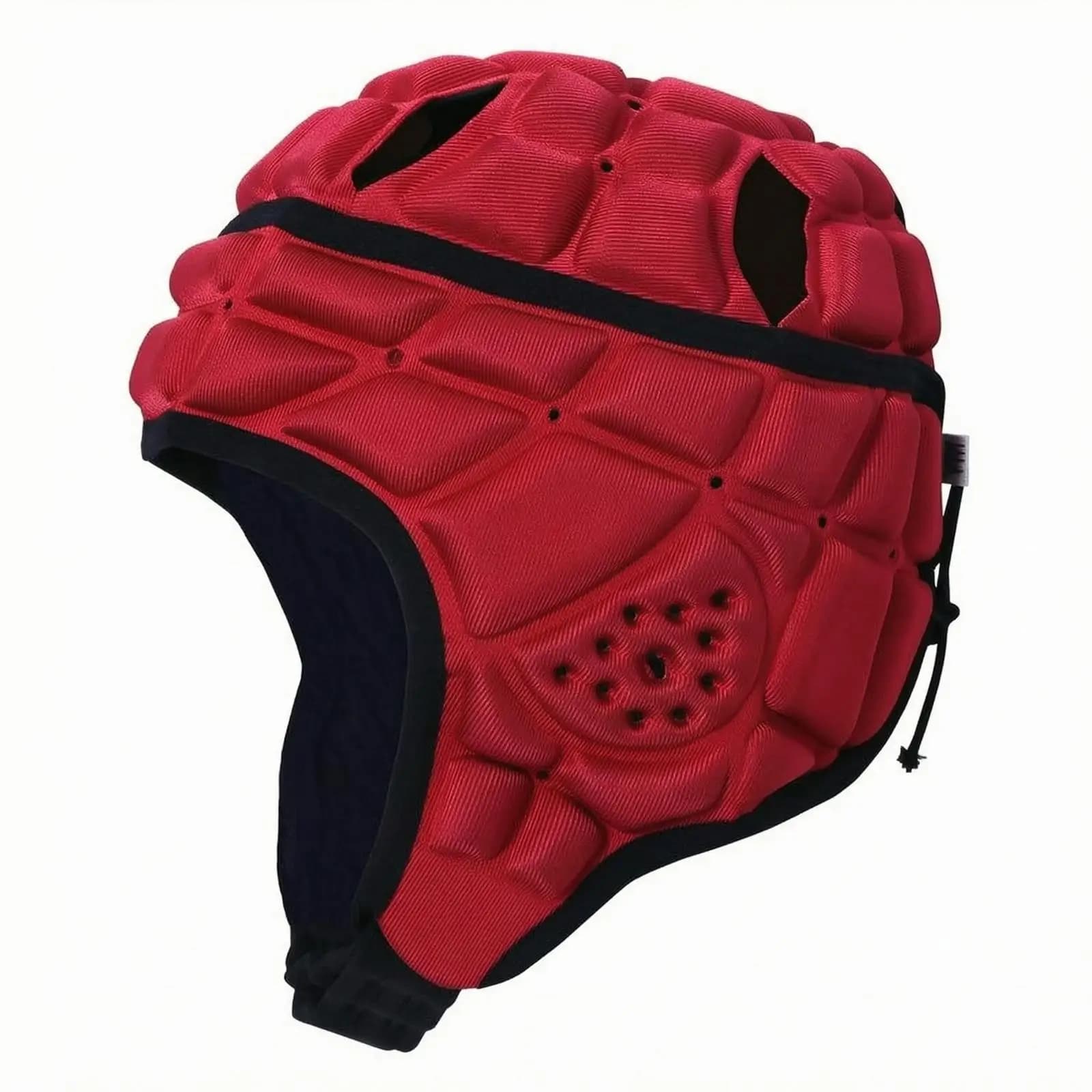 Children Sports Headgear Cushioned Foam Helmet Moisture Wicking Safety Helmet for Soccer Rugby Roller Skating Skiing Training