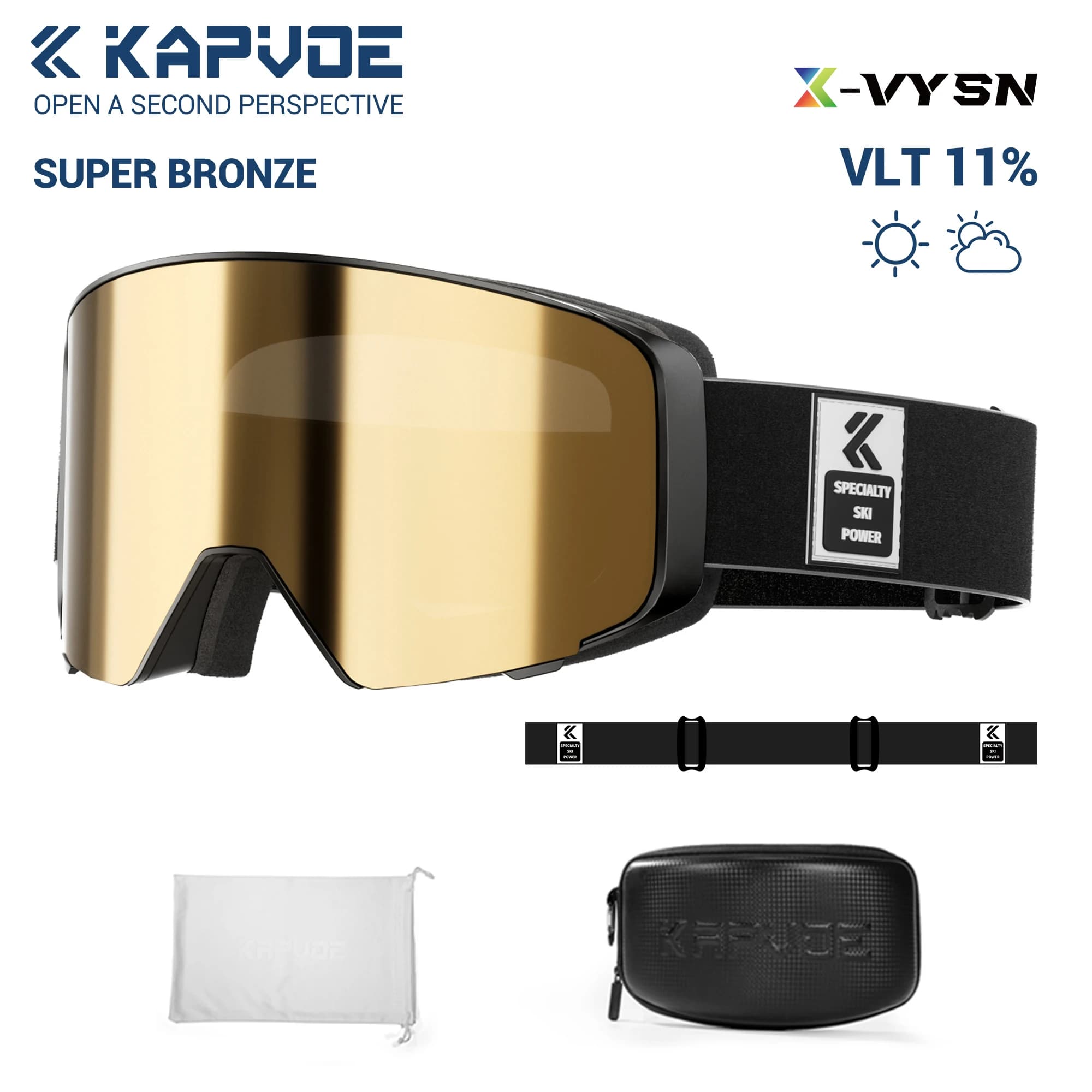 Kapvoe Nuovi Uomini All'aperto Occhiali Da Sci Fotocromatici Inverno Motoslitta Snowboard Anti-Fog Flip Lens Donne UV400 Sport Occhiali Da Neve
