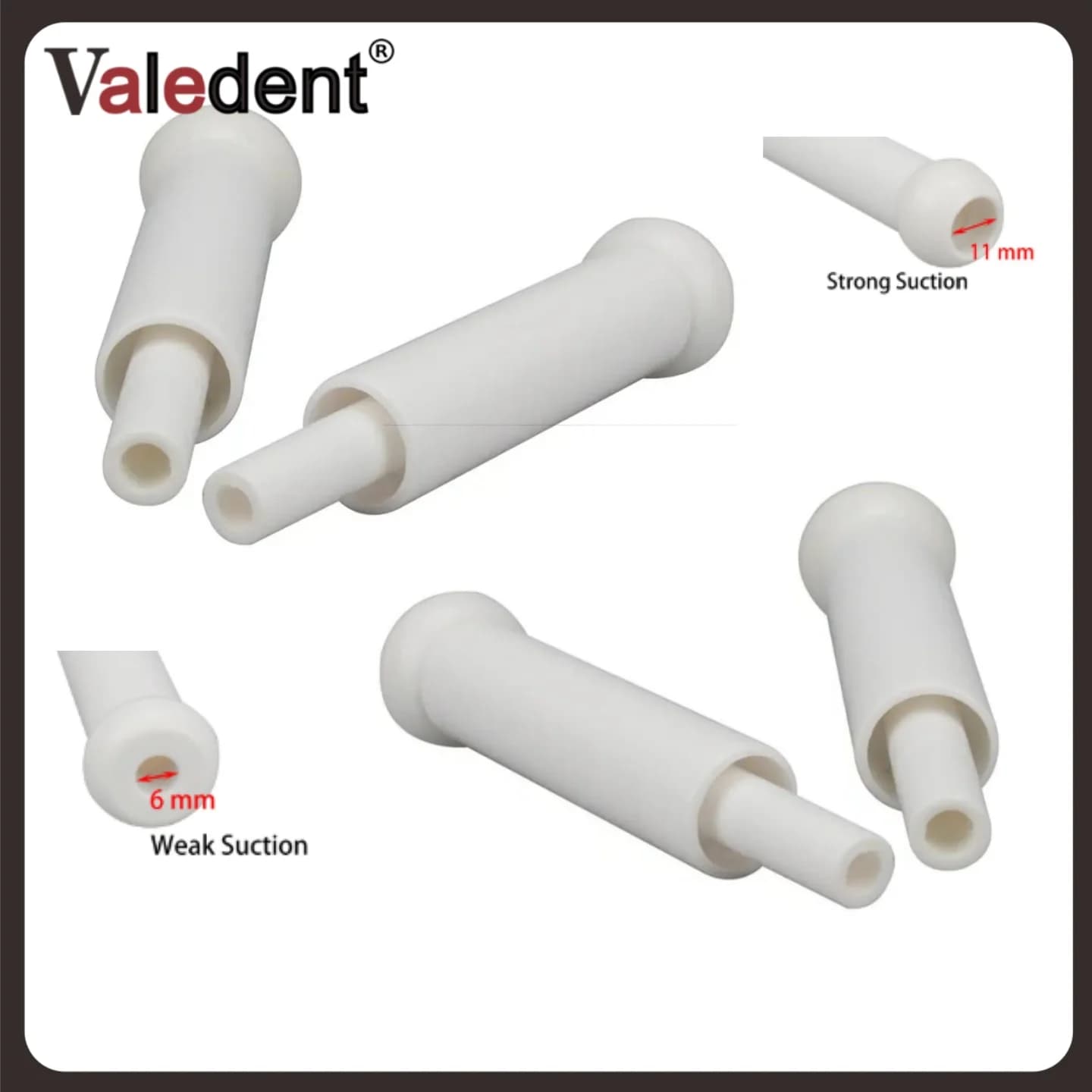 5PCS Dentale Forte/Debole Intake Converter Saliva Expeller Autoclavabile Intake Adapter Hygiene Oral Tooth Whitening