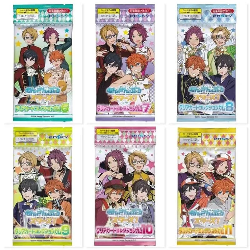 Anime Ensemble Stars Figure Transparent Card Tori Himemiya Sakuma Rei Photo Card Tarot Photocard per Collezione Bambini Regalo