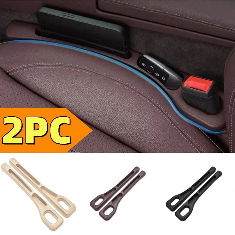 NUOVO seggiolino auto Gap Filler sedile scatola di immagazzinaggio delle fessure borsa tra i sedili console organizzatore decorazione interni auto