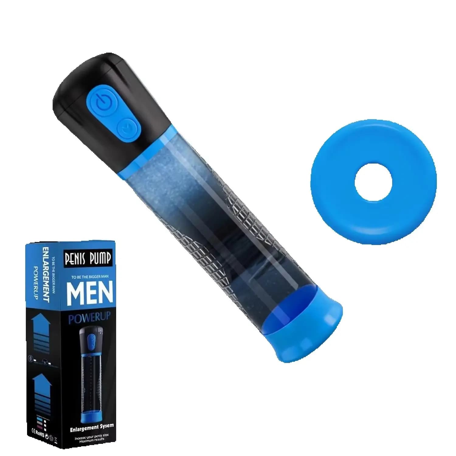 Electric Penis Pump Automatic Adult Sex Toys with Rechargeable Penis Enlargement Pump Adult Male Masturbator Enlarge Vacuum Pump