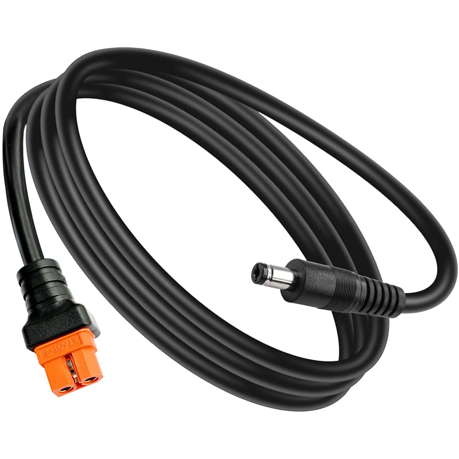 Cavo adattatore XT60i femmina a DC5521 maschio 14AWG per accumulo di energia con pin per funzione di comunicazione per pannello solare