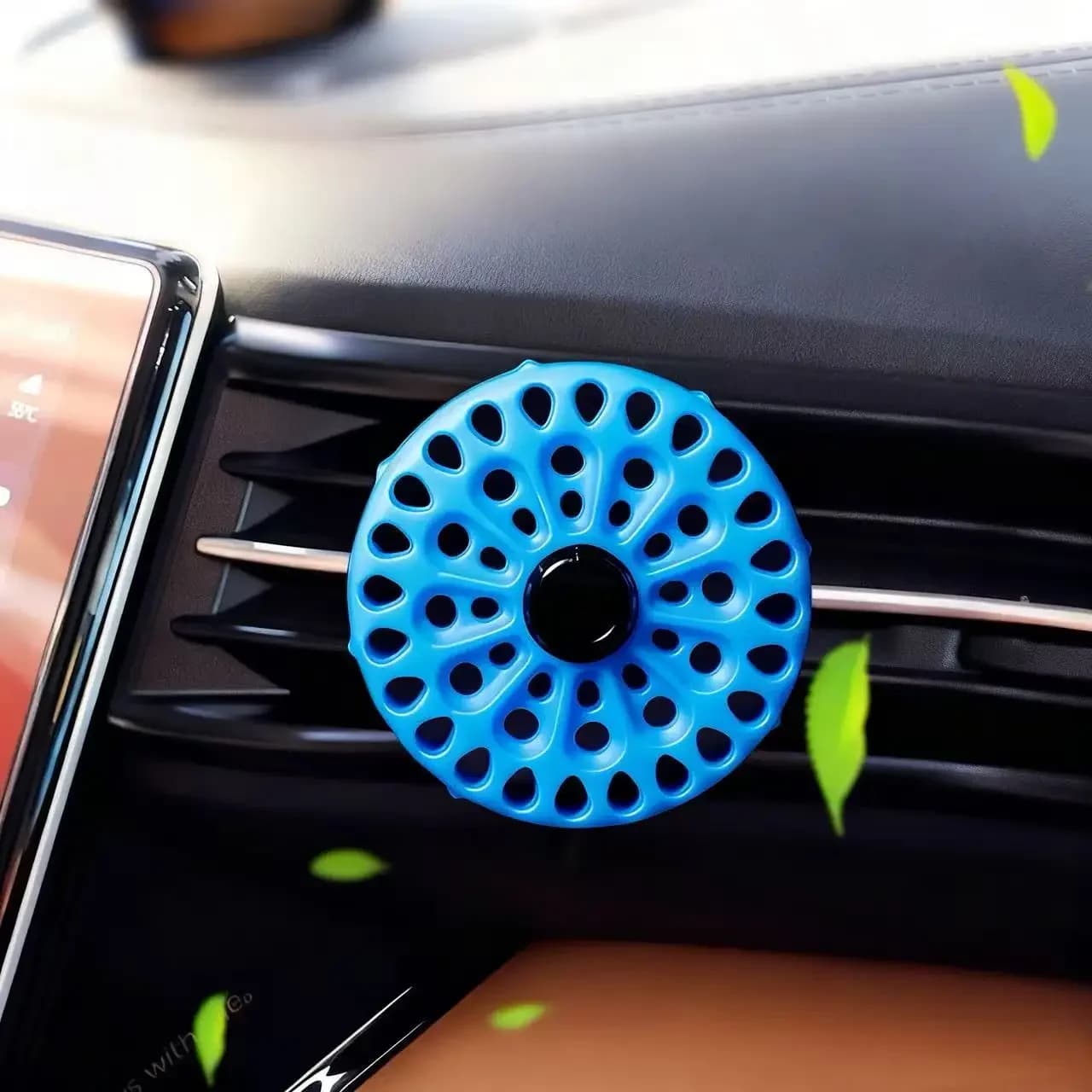 Auto Deodorant with Clip for Ventilation Bush, Long Life Creative Solid Fragrance, Ecological Decoration, Heat Resistant and Cold Material