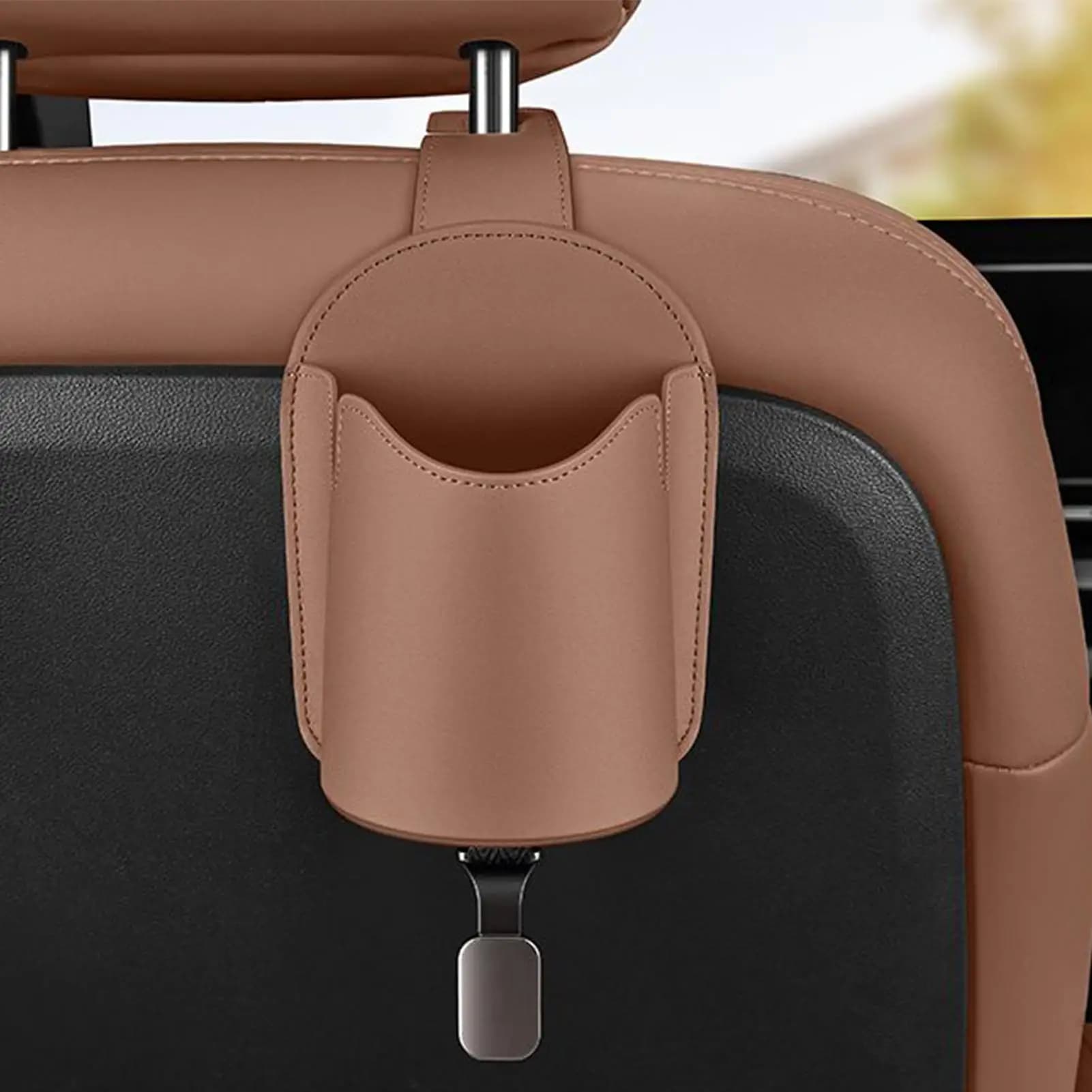 Portabicchieri per sedile posteriore per auto Portaoggetti multifunzionale per bottiglie d'acqua per bevande per celle interne di camion da viaggio
