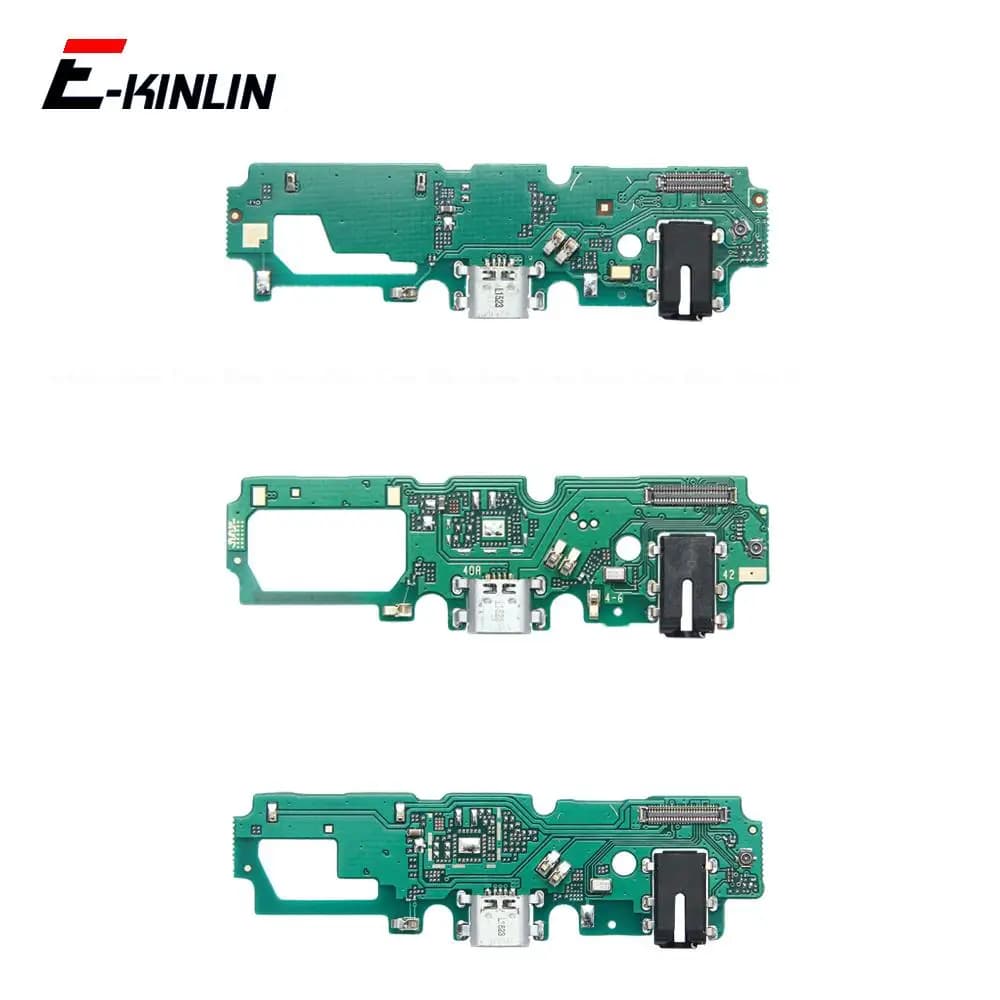 Caricabatterie Dock Porta di ricarica USB Spina Scheda Microfono Microfono Cavo flessibile per Vivo Y9s Y7s Y5s Y3 Y3s 2021 Global Y1s