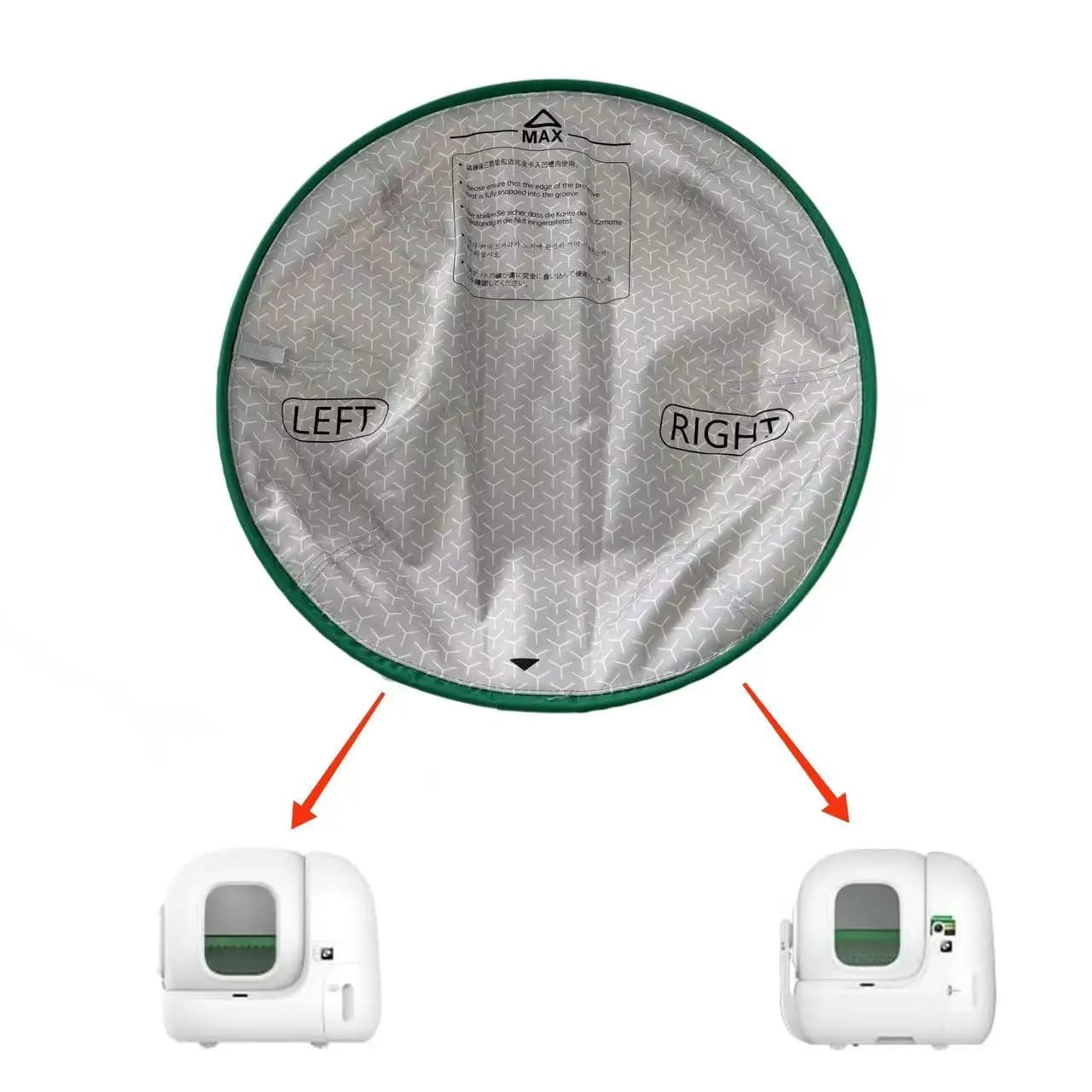 Original PETKIT High Performance Cat Litter Pad MAX accessory Applicable to PURAMAX 2 PUROBOT MAX PRO Smart Cat Toilet Supplies