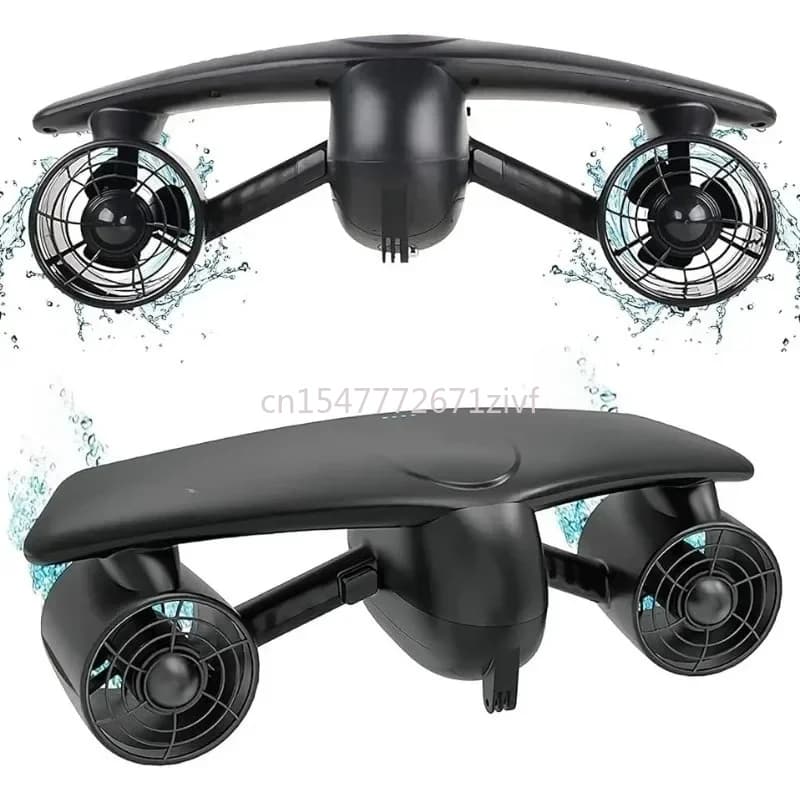 Scooter subacqueo marino da 60 minuti 3,6 mph Doppio motore 1,8 M/S Attrezzatura subacquea Elica subacquea per lo snorkeling