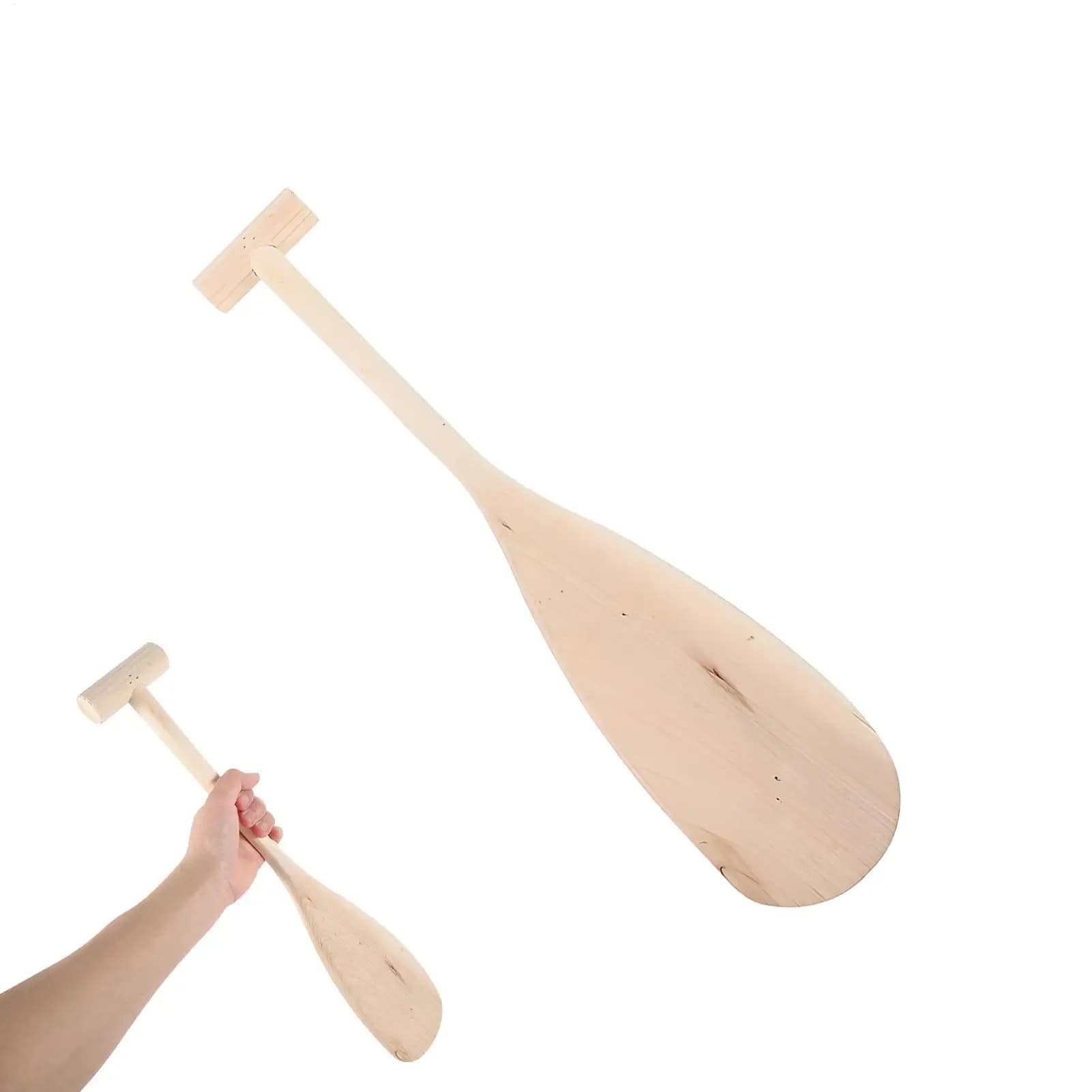 Pagaia per kayak per bambini Padella per canoa ergonomica per bambini Puntelli lisci multifunzionali Giocattolo da 19,69 pollici per la competizione di canottaggio dei ragazzi sul palco