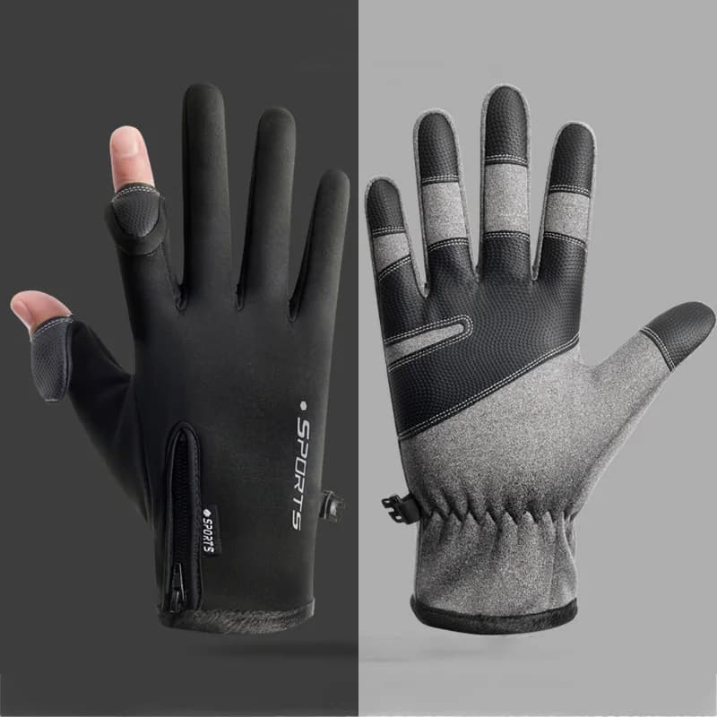 Guanti da ciclismo invernali Guanti da sci per moto da guida termici impermeabili Guanti da bicicletta caldi touchscreen antiscivolo antivento