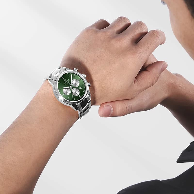 Top Brand NAVIFORCE Sports Luxury Man's Wristwatch Quartz 30M Waterproof Shockproof Stainless Strap Watches for Men Casual Clock