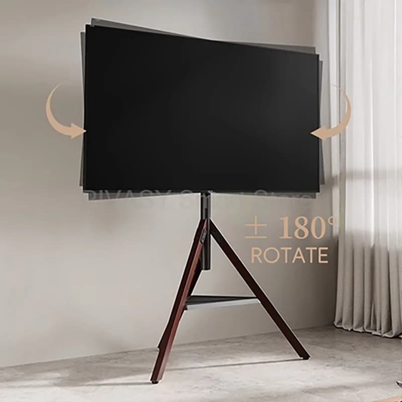 Adjustable floor TV stand with base for tripod TV stand for OLED flat screens from 32" to 75" bracket Max load 40 kg 60 kg