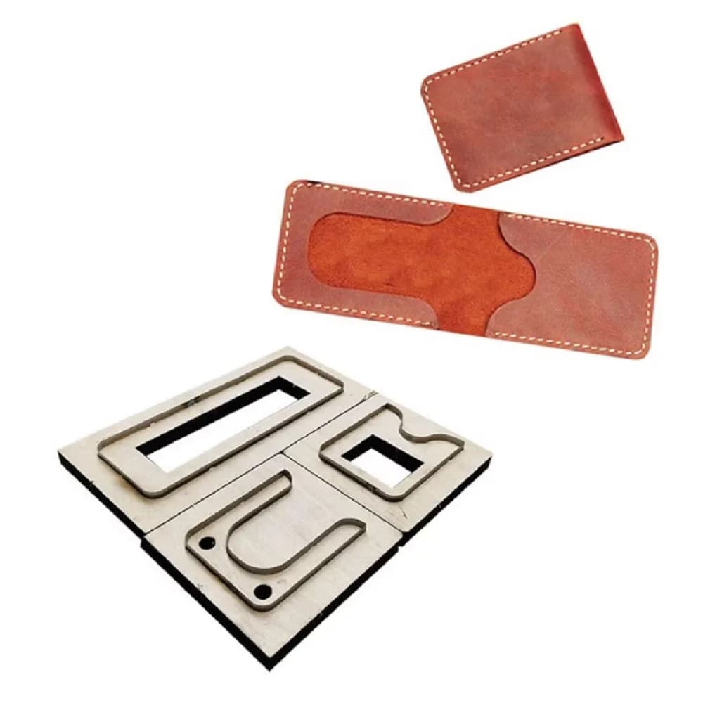 Leather racks for DIY, cutting racks, punching, handmade, wood, cardboard