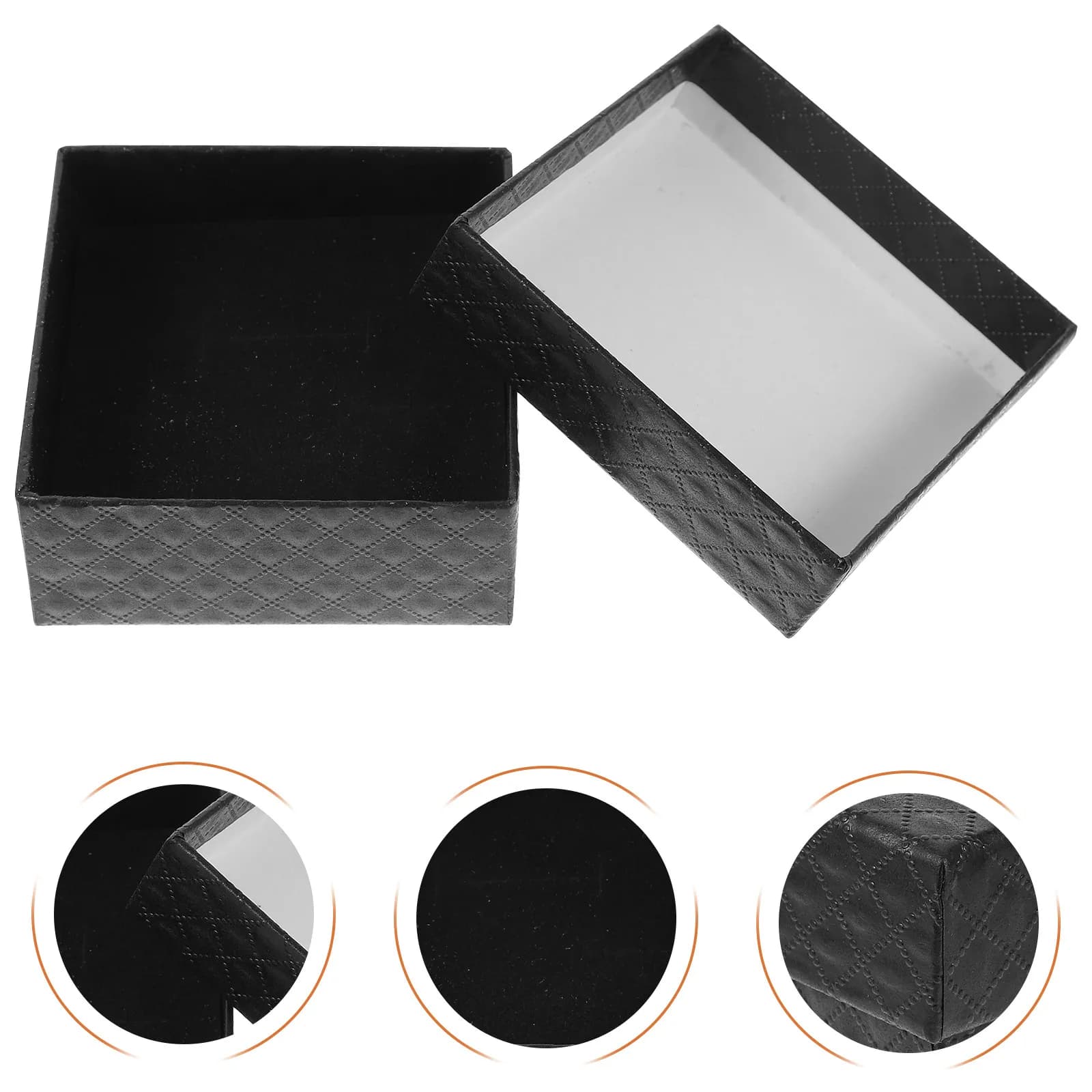 10Pcs Small Jewelry Gift Boxes Set for Rings Necklaces Bracelets Earrings Jewelry Holder Storage Container Wrapping Box Home